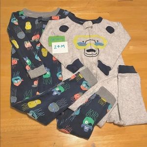 2-pack footless sleepers